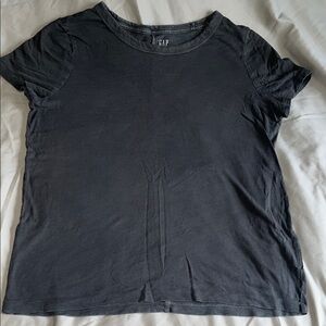 GAP Women's Foreversoft Charcoal Short Sleeve Tee